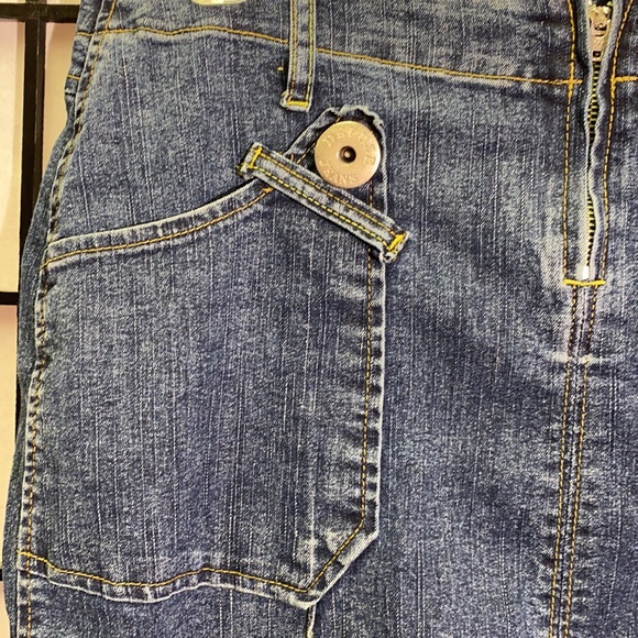 Defuze Denim Jean Skirt Size 7/8 - Picture 2 of 5